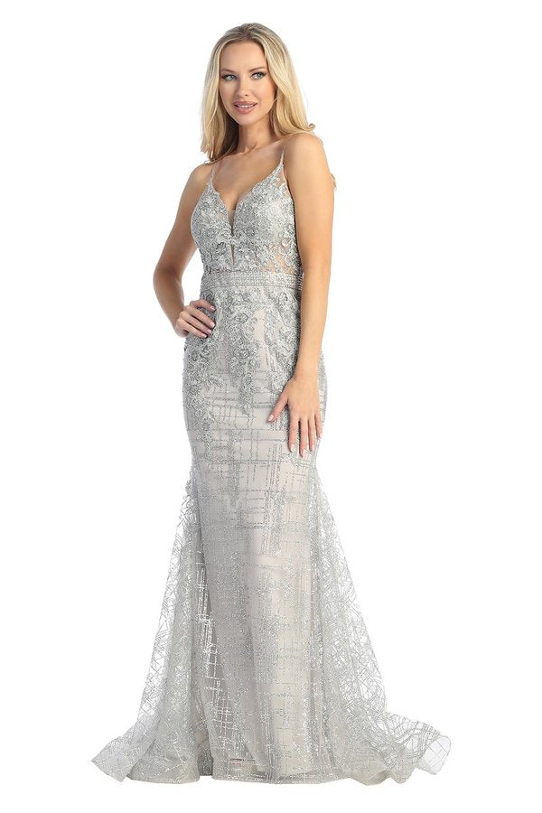 Elegant Silver Color Evening Gowns - China Wedding Dress and Evening Dress  price | Made-in-China.com